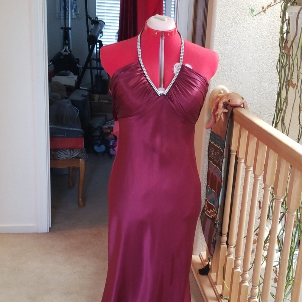 Satin dress